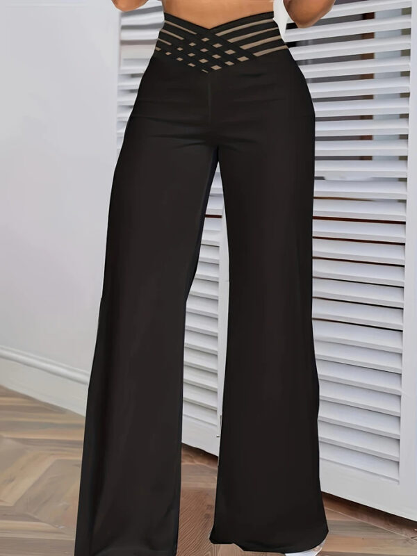 Wide Leg Flared Pants