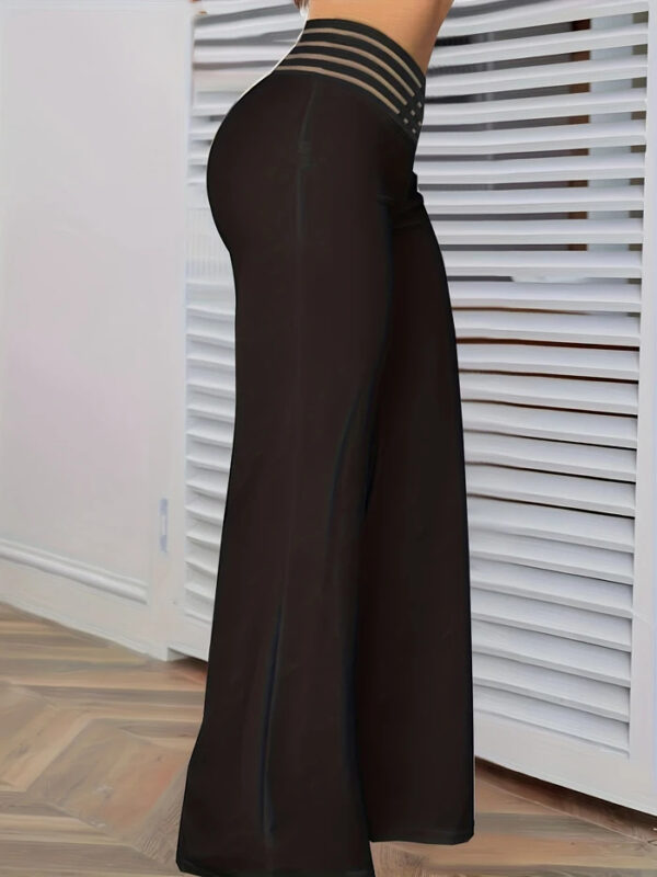 Wide Leg Flared Pants