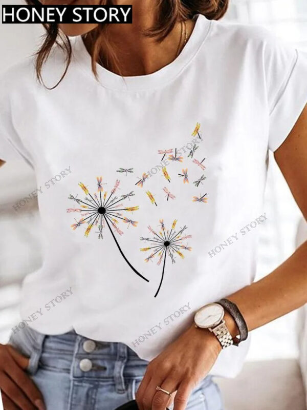 Printed T-Shirt Yellow