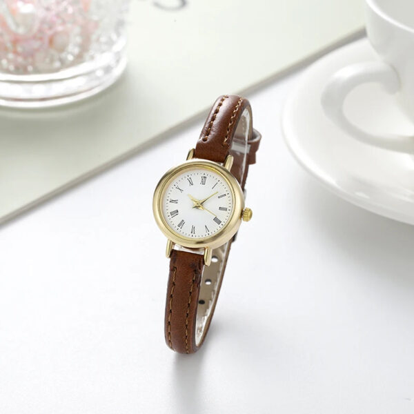 Small Round Girl's Belt Watch