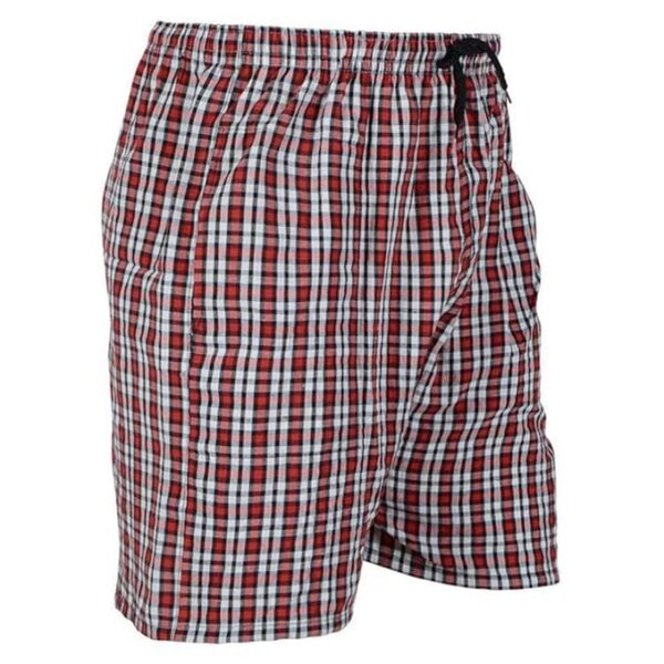 Checked Cotton Short