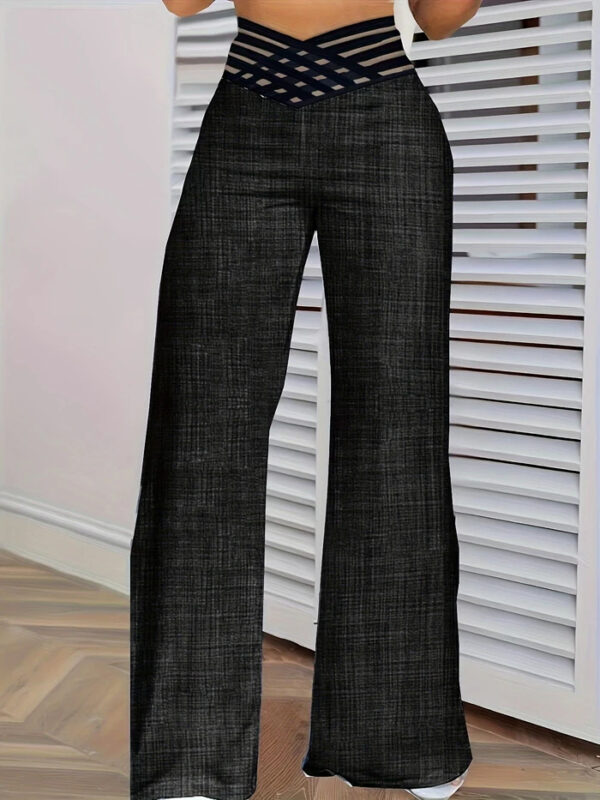 Wide Leg Flared Pants
