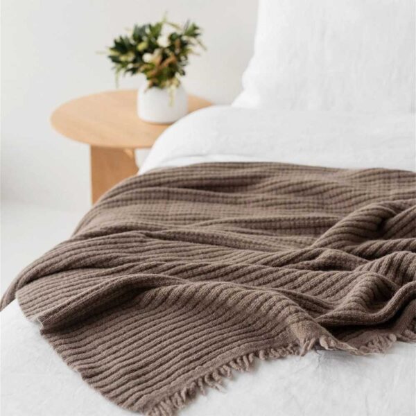 Wool Throw Blanket