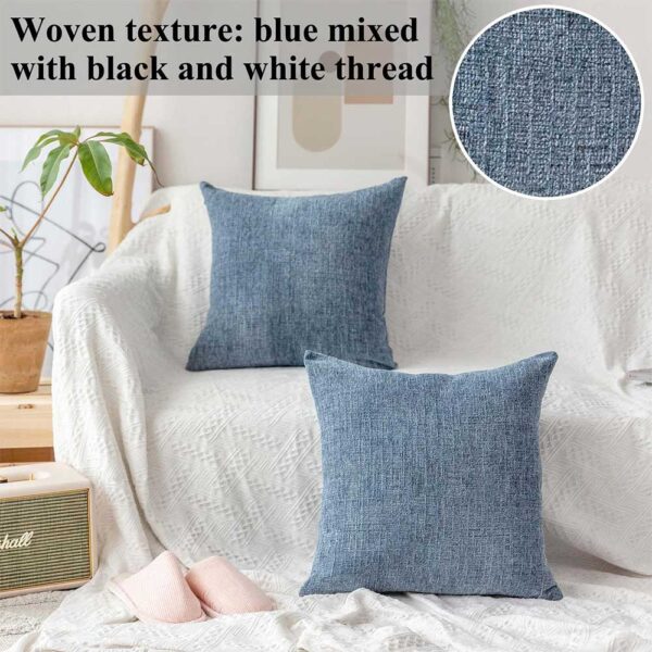 Blue Throw Pillow