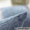 Blue Throw Pillow